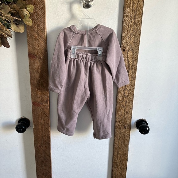 Easy-Peasy Organic Cotton Crewneck Sweatshirt & Joggers Set Size 18 Months - Picture 4 of 11